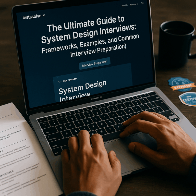 The Ultimate Guide to System Design Interviews: Frameworks, Examples, and Common Mistakes (Interview Preparation)